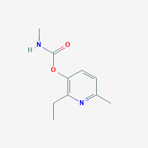 molecular formula C10H14N2O2 B2551888 (2-ethyl-6-methylpyridin-3-yl) N-methylcarbamate CAS No. 1385694-35-8