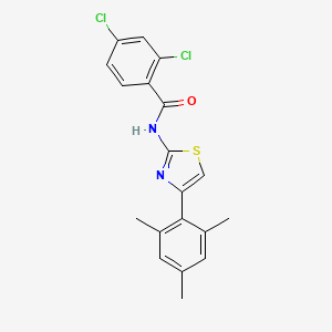 2,4-dichloro-N-(4-mesitylthiazol-2-yl)benzamide