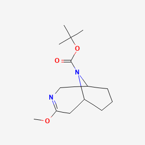 Tert-butyl 4-methoxy-3,10-diazabicyclo[4.3.1]dec-3-ene-10-carboxylate