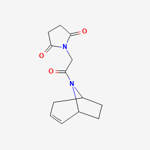 1-(2-{8-azabicyclo[3.2.1]oct-2-en-8-yl}-2-oxoethyl)pyrrolidine-2,5-dione