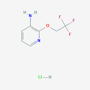2-(2,2,2-Trifluoroethoxy)pyridin-3-amine hydrochloride