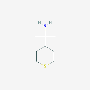 2-(Thian-4-yl)propan-2-amine