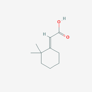 2-(2,2-Dimethylcyclohexylidene)acetic acid