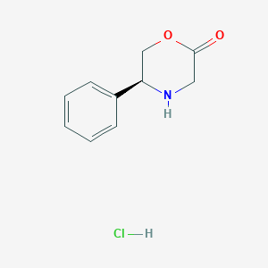(S)-5-Phenylmorpholin-2-one hydrochloride