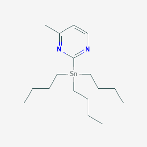 Tributyl-(4-methylpyrimidin-2-yl)stannane