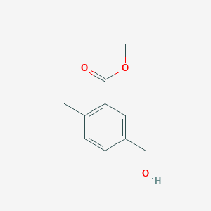 molecular formula C10H12O3 B2552368 5-(羟甲基)-2-甲基苯甲酸甲酯 CAS No. 72985-24-1