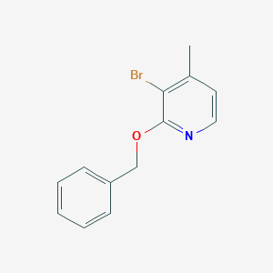 2-(Benzyloxy)-3-bromo-4-methylpyridine