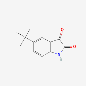 molecular formula C12H13NO2 B2552472 5-tert-Butyl-1H-indole-2,3-dione CAS No. 2475-68-5