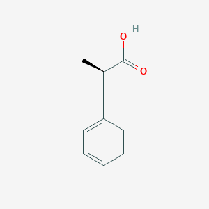 (2R)-2,3-Dimethyl-3-phenylbutanoic acid