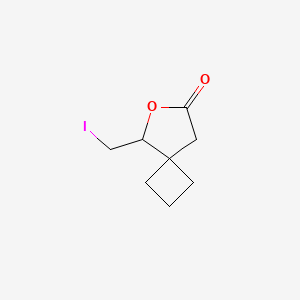 5-(Iodomethyl)-6-oxaspiro[3.4]octan-7-one