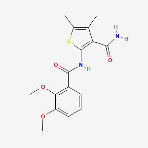 2-(2,3-Dimethoxybenzamido)-4,5-dimethylthiophene-3-carboxamide