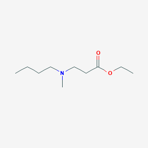 molecular formula C10H21NO2 B2552666 Ethyl 3-[butyl(methyl)amino]propanoate CAS No. 57724-20-6