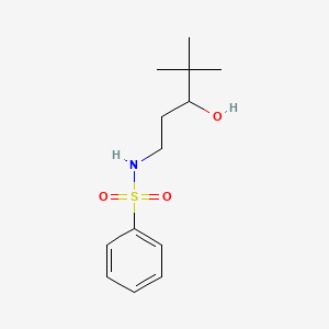 N-(3-hydroxy-4,4-dimethylpentyl)benzenesulfonamide