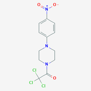 2,2,2-Trichloro-1-[4-(4-nitrophenyl)piperazin-1-yl]ethanone