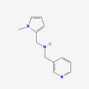 molecular formula C12H15N3 B2552700 (1-Methyl-1H-pyrrol-2-ylmethyl)-pyridin-3-ylmethyl-amine CAS No. 727663-15-2