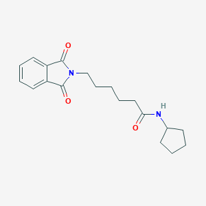 6-(1,3-Dioxo-1,3-dihydro-isoindol-2-yl)-hexanoic acid cyclopentylamide
