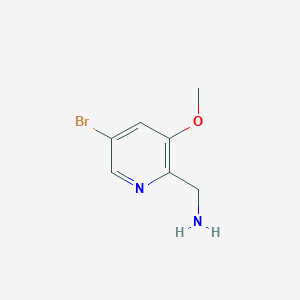 (5-Bromo-3-methoxypyridin-2-yl)methanamine
