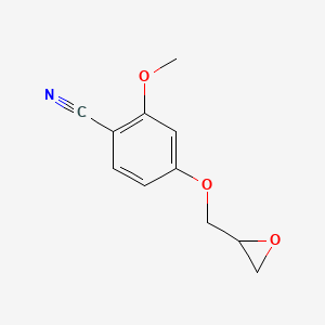 2-Methoxy-4-(oxiran-2-ylmethoxy)benzonitrile