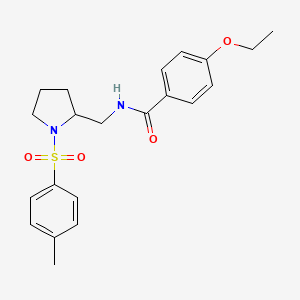 4-ethoxy-N-((1-tosylpyrrolidin-2-yl)methyl)benzamide