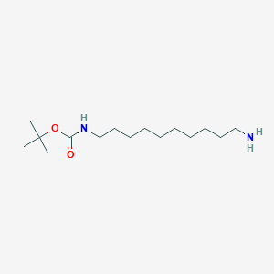 molecular formula C15H32N2O2 B2552842 tert-Butyl (10-aminodecyl)carbamate CAS No. 216961-61-4; 62146-58-1