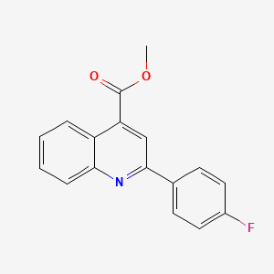 Methyl 2-(4-fluorophenyl)quinoline-4-carboxylate