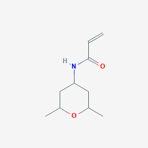 N-(2,6-Dimethyloxan-4-yl)prop-2-enamide