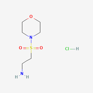 B2552960 2-(Morpholin-4-ylsulfonyl)ethanamine hydrochloride CAS No. 173336-66-8; 98113-06-5