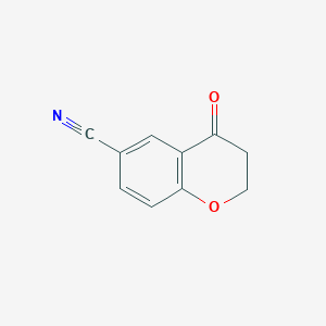 molecular formula C10H7NO2 B2553081 4-Oxochroman-6-carbonitrile CAS No. 138801-92-0; 214759-65-6