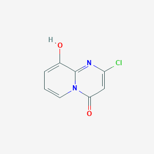 molecular formula C8H5ClN2O2 B2553271 2-Chloro-9-hydroxy-4H-pyrido[1,2-A]pyrimidin-4-one CAS No. 912824-68-1