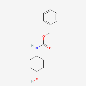 molecular formula C14H19NO3 B2553281 Benzyl (4-hydroxycyclohexyl)carbamate CAS No. 16801-62-0; 27489-63-0