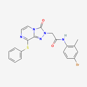 molecular formula C20H16BrN5O2S B2553387 1-[5-(4-methylphenyl)pyrimidin-2-yl]-N-(4-phenoxyphenyl)piperidine-3-carboxamide CAS No. 1251676-61-5