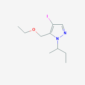 1-sec-butyl-5-(ethoxymethyl)-4-iodo-1H-pyrazole