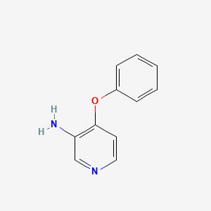 molecular formula C11H10N2O B2553454 4-Phenoxypyridin-3-amine CAS No. 132038-28-9