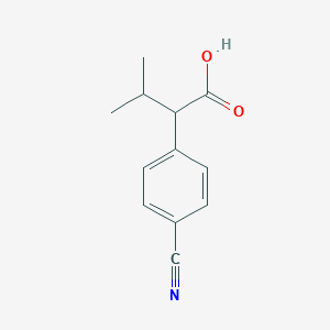 2-(4-Cyanophenyl)-3-methylbutanoic acid