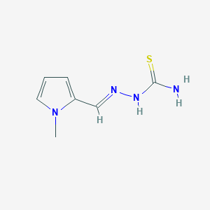 2-[(E)-(1-methyl-1H-pyrrol-2-yl)methylidene]-1-hydrazinecarbothioamide