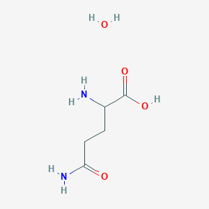B2553637 DL-Glutamine hydrate CAS No. 115584-75-3; 585-21-7