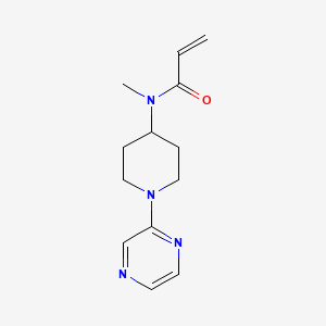 N-Methyl-N-(1-pyrazin-2-ylpiperidin-4-yl)prop-2-enamide