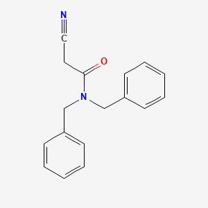 molecular formula C17H16N2O B2553889 N,N-dibenzyl-2-cyanoacetamide CAS No. 175460-84-1