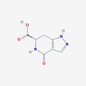 (6S)-4-Oxo-1,5,6,7-tetrahydropyrazolo[4,3-c]pyridine-6-carboxylic acid