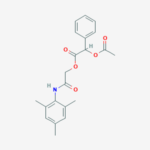 2-(Mesitylamino)-2-oxoethyl 2-acetoxy-2-phenylacetate