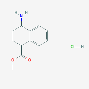 methyl 4-amino-1,2,3,4-tetrahydronaphthalene-1-carboxylate hydrochloride, Mixture of diastereomers