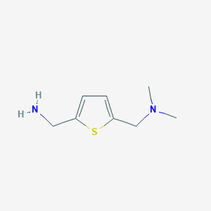 [5-[(Dimethylamino)methyl]thiophen-2-yl]methanamine