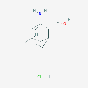 (1-Amino-2-adamantyl)methanol;hydrochloride