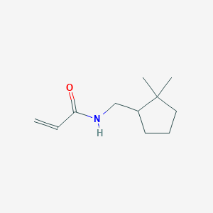 N-[(2,2-Dimethylcyclopentyl)methyl]prop-2-enamide