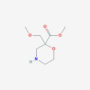 Methyl 2-(methoxymethyl)morpholine-2-carboxylate