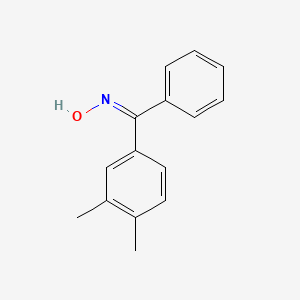 (NZ)-N-[(3,4-dimethylphenyl)-phenylmethylidene]hydroxylamine