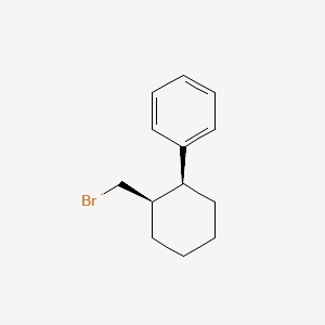 molecular formula C13H17Br B2554297 [(1S,2R)-2-(Bromomethyl)cyclohexyl]benzene CAS No. 1909288-37-4