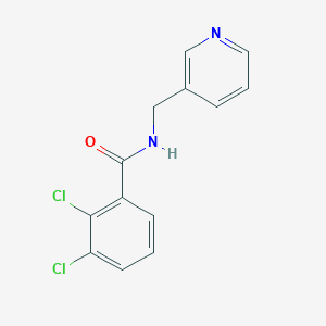molecular formula C13H10Cl2N2O B2554305 2,3-二氯-N-(吡啶-3-基甲基)苯甲酰胺 CAS No. 425685-04-7