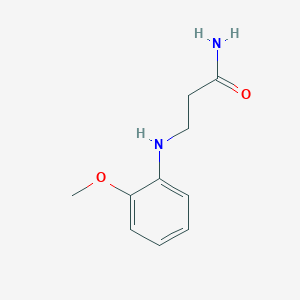 3-[(2-Methoxyphenyl)amino]propanamide