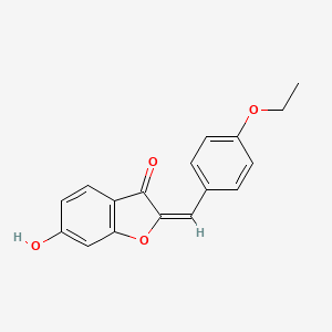 2-[(4-Ethoxyphenyl)methylene]-6-hydroxybenzo[b]furan-3-one